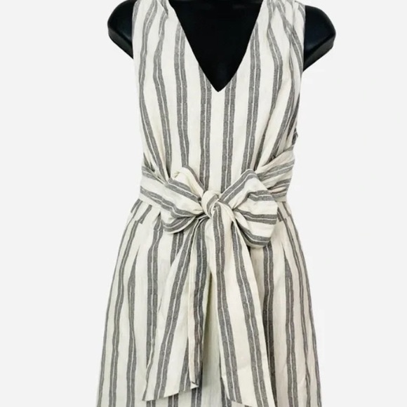 Rebecca Minkoff Marley Striped Open Back Jumpsuit 4 - Picture 5 of 9